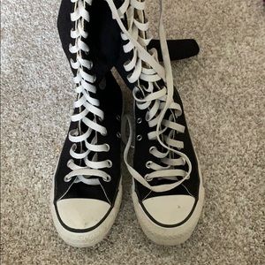 Knee high converse